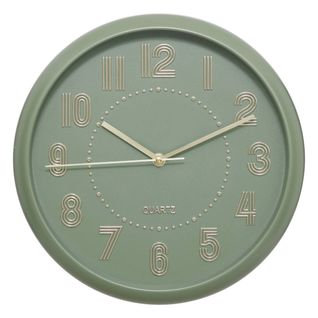 Horloge Alizee Vert Olive D30cm