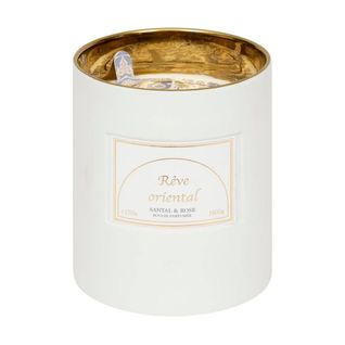 Bougie Parfumée En Céramique "lucia" 1800g Santal et Rose