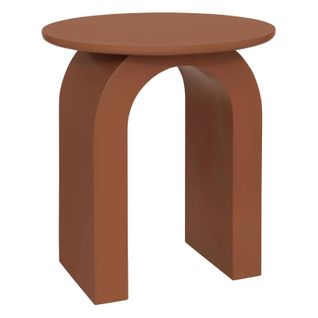 Table à Café Stoa D40 Cm Mdf Brun Atmosphera