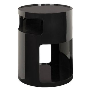 Table D'appoint Ashdal Noir 32,5x32,5cm