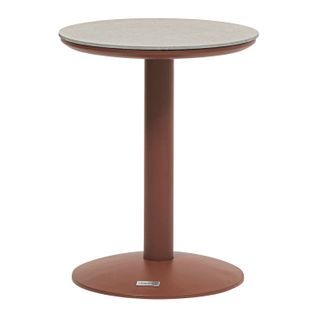 Table D'appoint De Jardin Ronde Soletia - Acajou