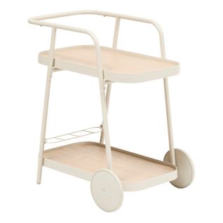 Desserte De Jardin à Roulettes En Aluminium Easiness - Argile