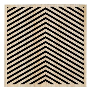 Panneau Décoratif Mural Eileen 58x58cm Chevrons