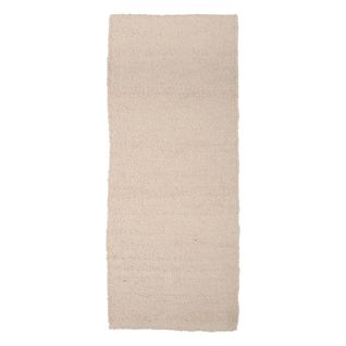 Tapis Effet Laine "volna" 80x200cm Ivoire