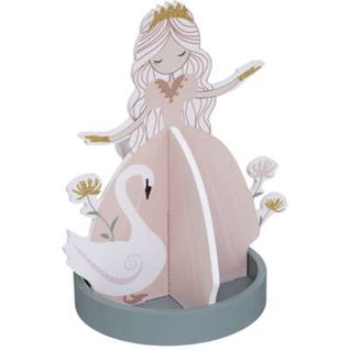 Porte Bijoux Enfant "il Était Une Fois" 21cm Rose