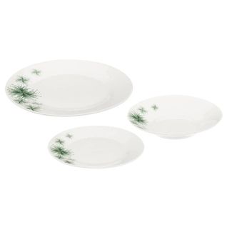 Service De Table 18 Pièces "bengal" 26cm Blanc