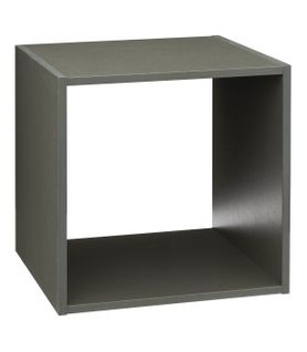 Meuble Étagère 1 Case De Rangement Coloris Vert De Gris H 34.5 Cm - À Poser Ou Mural