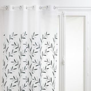 Voilage Brodé Izzy 140 X 240 Cm - Vert