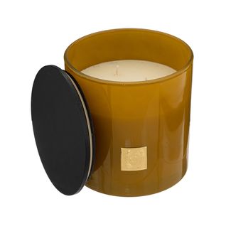 Bougie vanille 1200G H. 15 cm ENZO Ocre