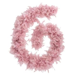 Guirlande De Noël "nouvelle Orléans" 180cm Rose