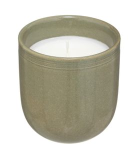 Bougie Parfumée Fève Tonka Pot En Céramique 195 G