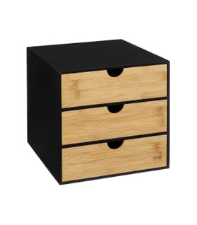 Organiseur De Bureau Boite De Rangement Vertical 3 Tiroirs Modèle Bava