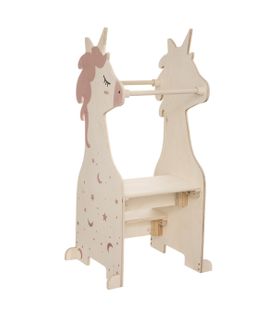 Tour D'observation Et D'apprentissage Licorne En Bois 40 X 100 Cm