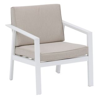Fauteuil 1 Place Pavane Blanc Hespéride