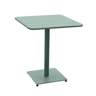 Table Carrée Extérieure 2 Places Phuket Vert Olive Hespéride
