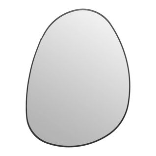 Miroir "rosalia" - Métal - Noir - 55x75 Cm