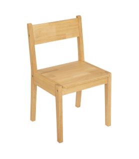 Chaise Pour Enfant En Bois Naturel H 54.5 Cm