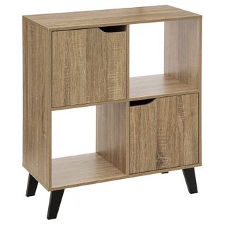 Etagère 4 Cases Mix Naturel 2 Portes Ceda 5five