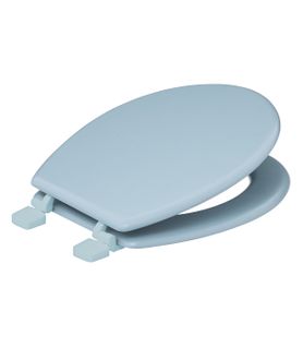 Abattant Wc Standard En Bois Bleu Artic
