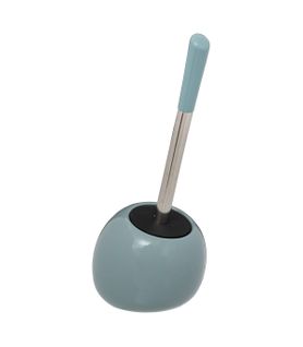 Brosse Wc Avec Support En Céramique Bleu Artic