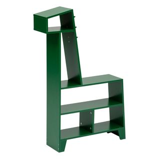 Meuble Etagère De Rangement Dinosaure En Bois Vert