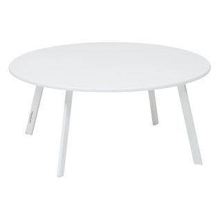 Table Basse Saona Blanc D90 Cm Hespéride