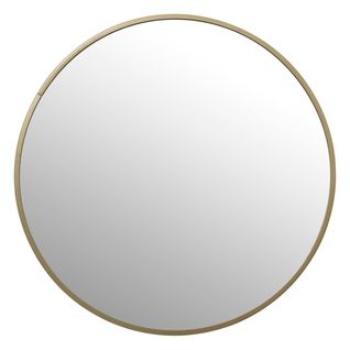 Miroir Rond "alice" D38cm Or