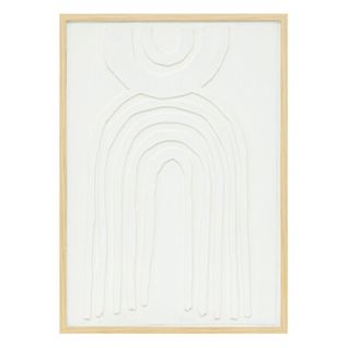 Décoration murale 50x70 cm BOBBY Blanc