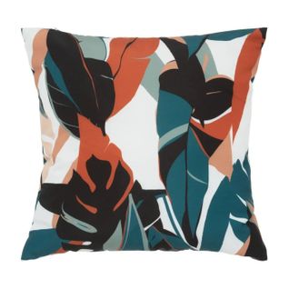 Coussin Déco "diva" 40x40cm Bleu Canard