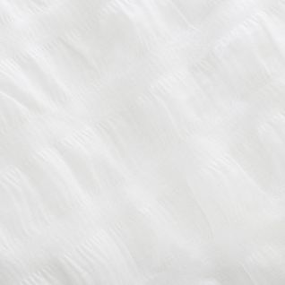 Parure De Lit 2 Personnes 260 X 240 Cm Housse De Couette Avec 2 Taies En Polycoton Blanc