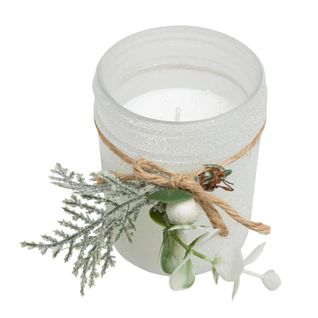 Bougie Parfumée "noël Givré" 125g Transparent