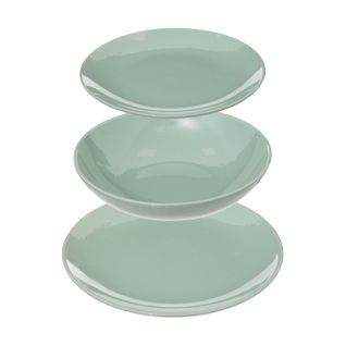 Service Vaisselle 18 Pièces Colorama - Vert