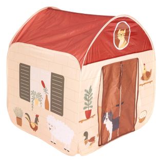 Tente Pop Up Enfant "maison Ferme" 96cm Multicolore