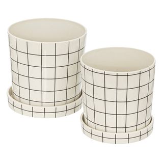 Set De 2 Pots Kaya Céramique D22/25cm