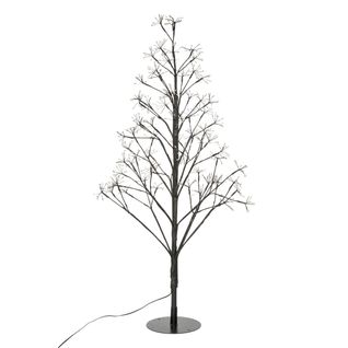 Déco De Noël Arbre à Fleurs Lumineux Pour L'extérieur 690 LED Blanc H 90 Cm