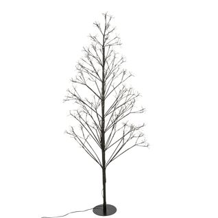 Déco De Noël Arbre à Fleurs Lumineux Pour L'extérieur 1000 LED Blanc H 120 Cm