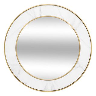 Miroir "alisha" Blanc D74cm