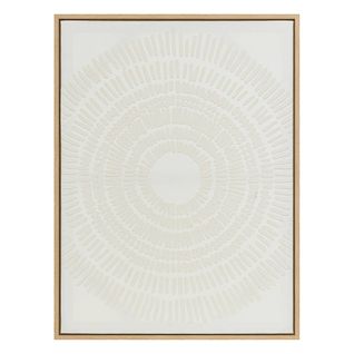 Déco mur 3D 60x80 cm KAYA Blanc