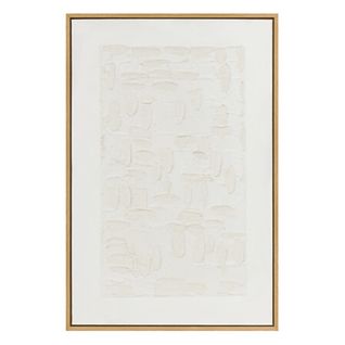 Décoration mur 3D 60x90 cm TALIMA Blanc