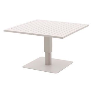 Table De Jardin Relevable Carrée En Aluminium Salimia - Avoine