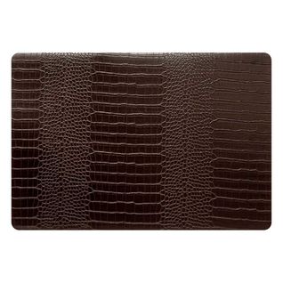 Set De Table Imprimé "croco" 33x49cm Marron