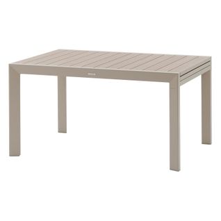Table Extensible 10 Places Evasion Effet Bois Lin/argile Hespéride