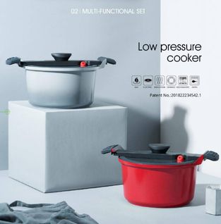 Cocotte Basse Pression 6l En Aluminium