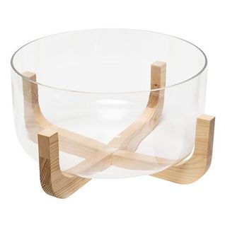 Saladier Rond En Verre "arha" 28cm Transparent