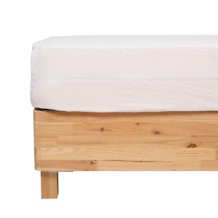 Drap Housse "priscia" Blanc 160x200cm