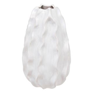 Vase Sandri Blanc H25cm
