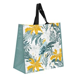 Sac De Shopping Motif Tropical 45x43cm