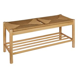 Banc "maesi" Hévéa Beige 95x35cm