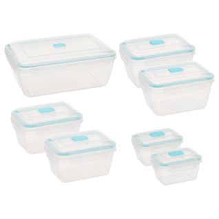 Lot De 7 Boîtes De Conservation En Plastique