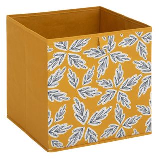 Boîte De Rangement "mix 'n' Modul" Motif Folia Jaune 31x31cm